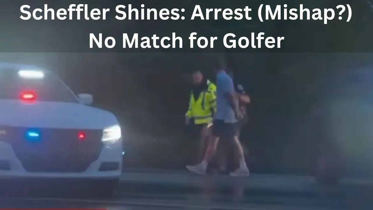 Scheffler Shines Arrest (Mishap) No Match for Golfer