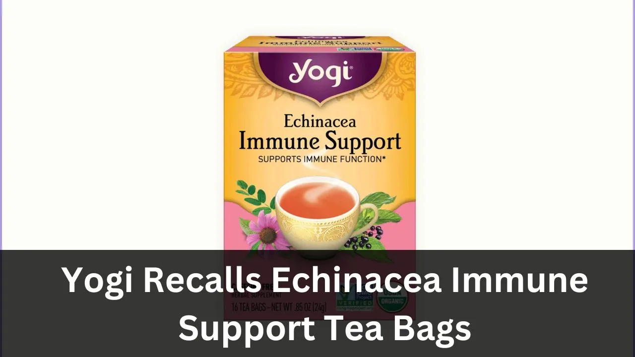 Yogi Recalls Echinacea Immune Support Tea Bags Due to Pesticide Residue